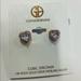Giani Bernini Jewelry | New Giani Bernini Heart Shaped Earrings | Color: Gold/Silver | Size: Os