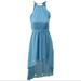 Jessica Simpson Dresses | Jessica Simpson Nwt High Low Teal~12 | Color: Blue | Size: 12