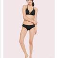 Kate Spade Swim | Kate Spade Scalloped Top/Hipster Bottom Swim Set | Color: Black | Size: Xl