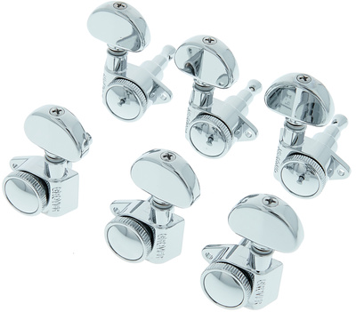 Grover Rotogrip 502C Locking Mechaniken für E-Gitarre Chrom