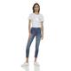 DKNY Women's Bleeker Super Stretch Shaping Skinny Jeans, Medium Wash Denim, 28