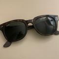 Ray-Ban Accessories | Iike New Ray Ban Tortoise Shell Wayfarer Sunglasse | Color: Black/Brown | Size: Os