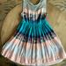 Anthropologie Dresses | Anthropologie Kimchi Blue Water Color Dress | Color: Blue/Pink | Size: 6