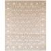 "Tabriz Collection Hand-Knotted Silk and Wool Area Rug- 7' 11"" X 9' 9"" - Pasargad Home P-834 8X10"