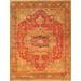 "Serapi Collection Hand-Knotted Lamb's Wool Area Rug- 9' 11"" X 10' 0"" - Pasargad Home P-2 10X10"