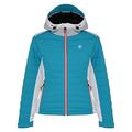 Dare 2b Damen Jacke Simpatico wasserdicht und atmungsaktiv gesteppt Silhouette High Loft isoliert Ski & Snowboard Jacke 6 Blau (Fresh Water Blue)