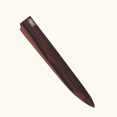 Yanagiba couteau à sushi japonais SKD11 couverture en bois étui de couteau à sushi de 10.5"