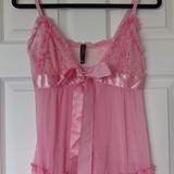 Victoria's Secret Intimates & Sleepwear | Bright Pink Babydoll Chemise Nightie From Vs | Color: Pink | Size: L