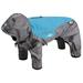 Blue 'Arctic Blast' Full Bodied Winter Dog Coat with Blackshark Tech, Large