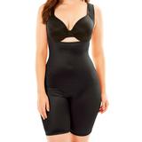 Plus Size Women's Power Shaper Firm Control Wear-Your-Own-Bra Body Shaper by Secret Solutions in Black (Size 4X)