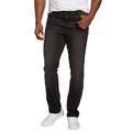 Men's Big & Tall Liberty Blues™ Straight-Fit Stretch 5-Pocket Jeans by Liberty Blues in Black Denim (Size 58 38)