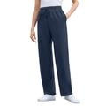 Plus Size Women's Better Fleece Sweatpant by Woman Within in Navy (Size L)