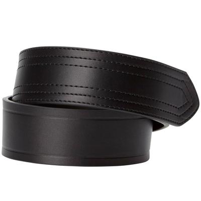 Men's Big & Tall Buckleless Belt by KingSize in Black (Size 48/50)