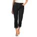 Plus Size Women's Girlfriend Stretch Jean by Woman Within in Black Denim (Size 18 W)