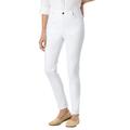 Plus Size Women's Comfort Curve Straight-Leg Jean by Woman Within in White (Size 32 T)