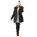 Plus Size Women's The Arctic Parka by Woman Within in Black (Size L) Coat