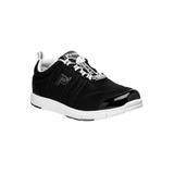 Extra Wide Width Women's TravelWalker II Sneaker by Propet® in Black Mesh (Size 7 1/2 WW)