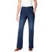 Plus Size Women's Bootcut Stretch Jean by Woman Within in Midnight Sanded (Size 22 T)