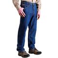 Men's Big & Tall Flame Resistant Relaxed Fit Jeans by Wrangler® in Antique Indigo (Size 58 32)