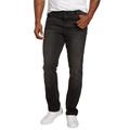 Men's Big & Tall Liberty Blues™ Straight-Fit Stretch 5-Pocket Jeans by Liberty Blues in Black Denim (Size 44 40)