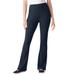 Plus Size Women's Stretch Cotton Bootcut Pant by Woman Within in Navy (Size 4X)