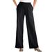 Plus Size Women's 7-Day Knit Wide-Leg Pant by Woman Within in Black (Size 6X)