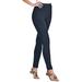 Plus Size Women's Stretch Cotton Legging by Woman Within in Navy (Size 1X)