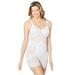 Plus Size Women's Extra Firm Shaping Body Briefer by Rago in White (Size 34 C) Body Shaper