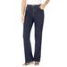Plus Size Women's Bootcut Stretch Jean by Woman Within in Indigo (Size 36 T)