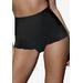 Plus Size Women's Shaping Brief with Lace Firm Control 2-Pack by Bali in Black (Size XL)
