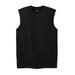 Men's Big & Tall Shrink-Less™ Lightweight Muscle T-Shirt by KingSize in Black (Size 2XL)