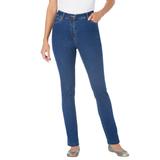 Plus Size Women's Stretch Slim Jean by Woman Within in Medium Stonewash (Size 22 WP)