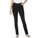 Plus Size Women's Stretch Slim Jean by Woman Within in Black Denim (Size 12 T)
