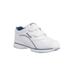 Women's The Tour Walker Sneaker by Propet in White Navy (Size 12 D(W))