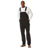 Men's Big & Tall Boulder Creek™ Denim Overalls by Boulder Creek in Black Denim (Size 48 40)