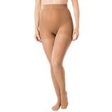 Plus Size Women's 2-Pack Smoothing Tights by Comfort Choice in Suntan (Size E/F)