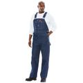 Men's Big & Tall Dickies® Rigid Denim Bib Overalls by Dickies in Indigo Rigid (Size 40 32)