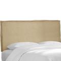 Lorel Slipcover Headboard by Skyline Furniture in Linen Sandstone (Size FULL)