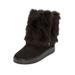 Women's The Shai Wide Calf Boot by Comfortview in Black (Size 8 M)