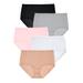 Plus Size Women's Cotton Brief 5-Pack by Comfort Choice in Basic Pack (Size 8) Underwear