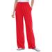 Plus Size Women's Sport Knit Straight Leg Pant by Woman Within in Vivid Red (Size 6X)