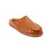 Men's Fur-Lined Clog Slippers by KingSize in Chestnut (Size 14 M)