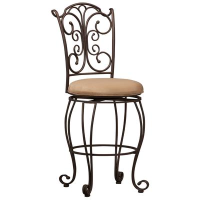 Galena Bar Stool by Linon Home Décor in Powder