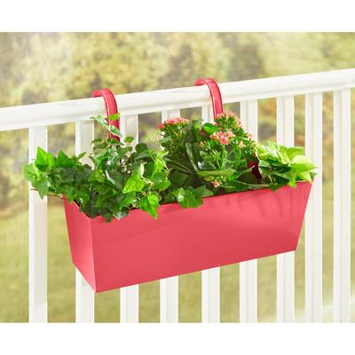 Rectangular Hanging Planter by BrylaneHome in Pink