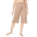 Plus Size Women's Snip-To-Fit Culotte by Comfort Choice in Nude (Size M) Full Slip