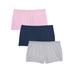 Plus Size Women's Boyshort 3-Pack by Comfort Choice in Basic Pack (Size 12) Underwear