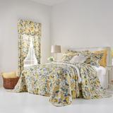 Florence Oversized Bedspread by BrylaneHome in Floral Multi (Size KING)