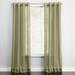 Wide Width BH Studio Sheer Voile Grommet Panel by BH Studio in Sage (Size 56" W 95" L) Window Curtain