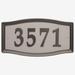 Easy Street Address Sign by Whitehall Products in Bronze