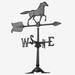 24" Horse Accent Weathervane by Whitehall Products in Black